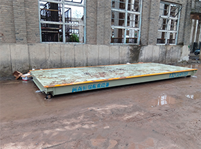 焦作溫縣西林肇村收購站30噸地磅