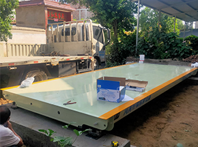 開封玉皇廟鎮(zhèn)后柳行糧站30噸地磅